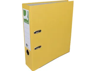 Ordner A4 Recycolor papier 80mm Geel - 1