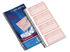 Snelmemo Djois Atlanta 74x125mm 160 notities in tweevoud wit