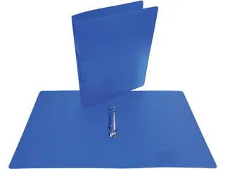 ringmap, voor ft A4, uit PP, 2 ringen van 25mm, transparant bla - 4