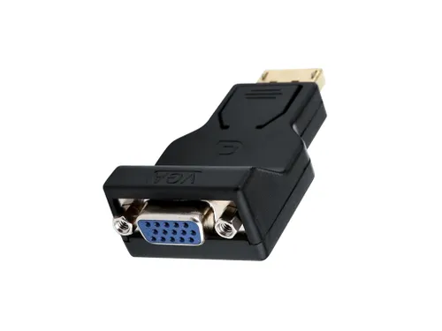 i-tec DisplayPort to VGA Adapter, DisplayPort, VGA, Zwart