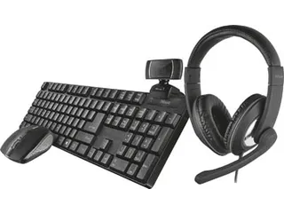 Qoby 4in1 Home Office set Azerty toetsenbord met muis en Webcam - 3