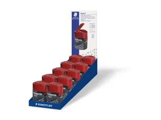 Puntenslijper Staedtler Noris 2gaats grijs/rood - 4