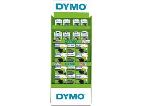 Display Dymo: 20 x LetraTag 200B promopack + 40 x tape (20 x papier et