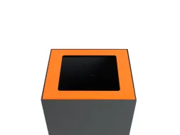 Top modulaire afvalscheidingsunit 90 liter Oranje