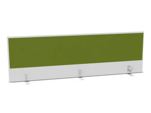 opzetpaneel,v. bureau,aanbouw achter,B 1800mm,Bl-wit,BN7048-groen