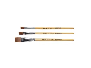 Kwast Qrea synthetisch set à 3 breedtes - 6
