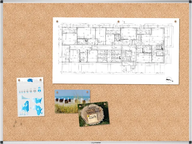 Legamaster UNITE kurkbord 90x120cm Aluminium frame
