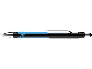 Balpen Schneider Epsilon XB huls zwart/blauw, blauwschrijvend - 2