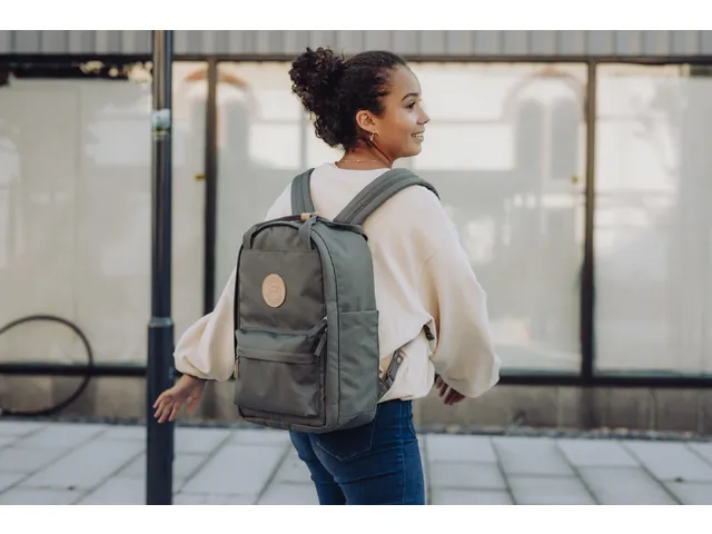 Schooltas Beckmann City Light 20L Pale Green