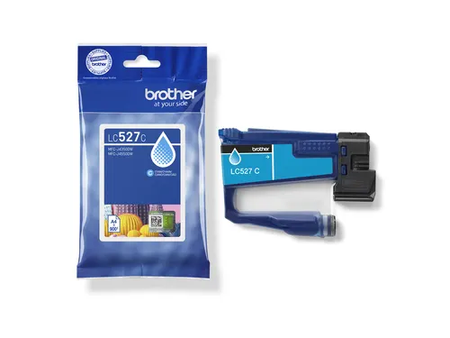 Inktcartridge Brother LC-527C blauw 900 pagina's