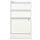 hangmappenkast HxBxD 672x413x400mm 2laden 1hangmappenframe wit