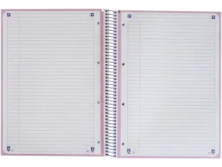 Notitieboek Touch Europeanbook A4+ lijn 80v Pastel Paars - 7