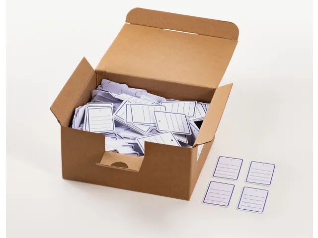 Herma 6810 Productlabel 42x60mm met oogje Wit zonder draad 1000 stuks