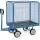 Handtrekwagens 6443v 700kg 1200x800mm Draadgaas 1200x800mm