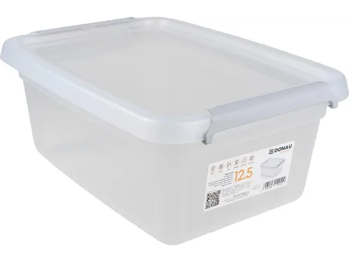 Opbergdoos 12,5 Liter Transparant