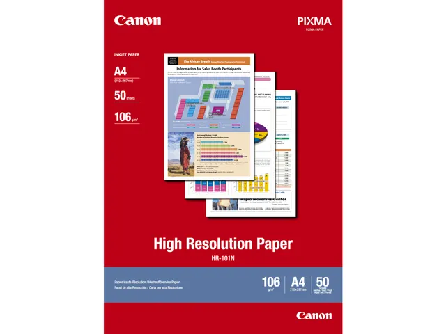 Canon 1033A002 A4 Papier 110 Gram papier voor inkjetprinter 50 Vel