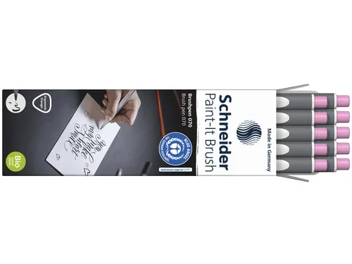 Brushpen Schneider Paint-It 070 roze pastel