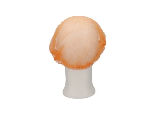 CMT Haarnet Clip Cap PP Non Woven Oranje Maat XL 58cm 1000 Stuks