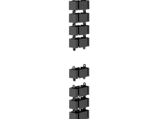 Kabelslang Fellowes zwart - 2