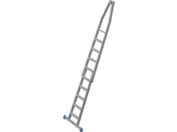 ladderset,onder-/bovendeel,eenzijdig,10,treden m. R13-laag,aluminium