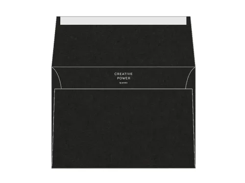 Envelop C5 162x229mm plakstrip Zwart, doos 250 stuks