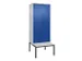 locker voor scheiding van kleding,HxBxD 2120x800x815mm,2vak