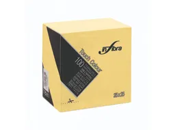 Infibra Servet 25x25cm Crème 2-Laags 1/4 Vouw 3000 Stuks