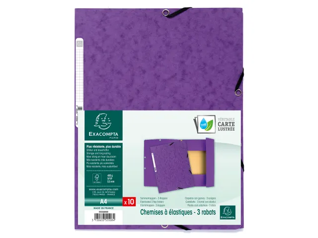 Elastomap Nature Future A4, 400 g/m², paars