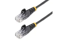 25cm Dunne CAT6 Ethernet Kabel Zwart