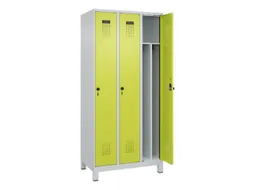 locker voor scheiding van kleding,HxBxD 1950x900x500mm,3vak