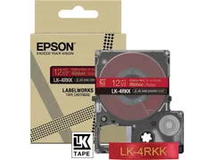 C53S654033 Epson 12Mm Red Gold Lk4Rkk Tape 5M Satin