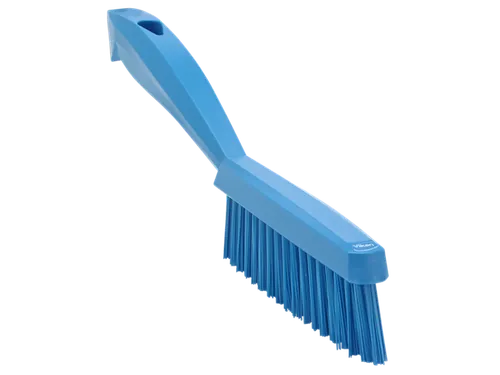 Smalle Handborstel Vikan 300mm blauw Extra harde vezel