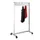 garderoberek,verrijdbaar,HxBxD 1700x1000x400mm,10hoed-/36jashaken