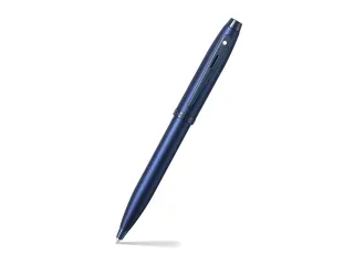 Balpen Sheaffer 100 E9371 Satin blue PVD blue - 2
