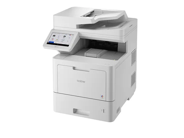 Zakelijke A4 kleurenlaserprinter met diverse papieropties, geavanceerd