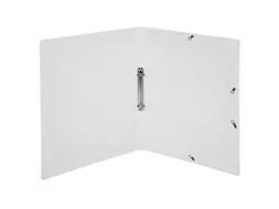 Ringmap Elast. glans karton 2R 15mm wit