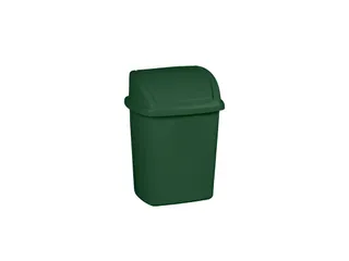 Afvalbak met Swing Deksel 4.45 Liter Groen - 1