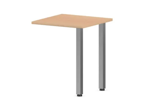 aanbouwtafel,i.h.v.,HxBxD 720-840x600x600mm,NE-esdoorn