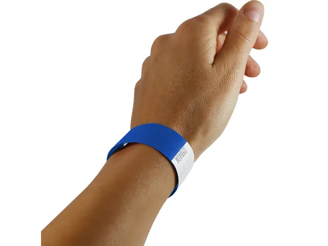 Polsband Combicraft Tyvek blauw 100 stuks