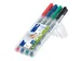 Viltstift Staedtler OHP Lumocolor 311 non permanent 0.4mm Assorti 4st