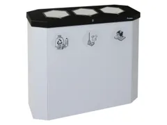 afvalverzamelstation,3x45l,HxBxD 830x950x355mm,3opening(en)