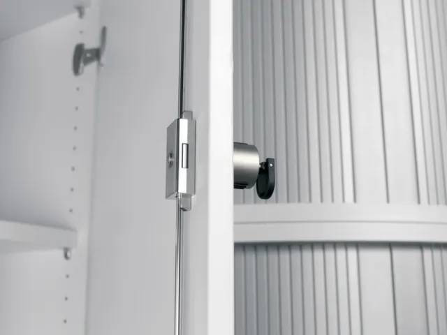 Kantoorkast 1920x1000x430mm Romp Lichtgrijs Decor Front Esdoorn