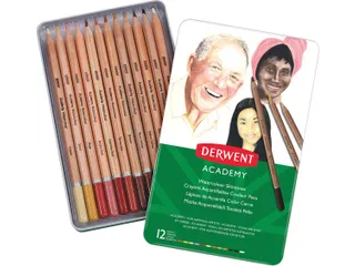 aquarelpotlood Academy 12 stuks assorti - 1