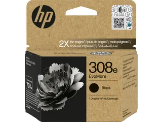 HP 308E EvoMore originele inktcartridge zwart 7FP22UE - 1