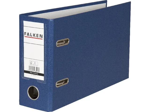 Ordner hfb PP A5 hor izontaal 8cm blauw