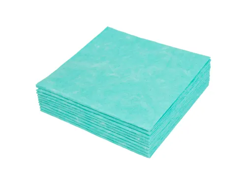 Sopdoek P42009 Groen A kwaliteit 38x40cm 1/4 Vouw 65 Stuks