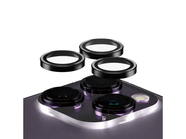 PanzerGlass Hoops Camera Lens Protector Black iPhone 14 Pro | 14