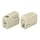Verlichtingsconnector, 2.5mm, 2 Rigid - 1 Flexibel, 105°, White