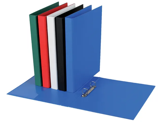 Ringband Quantore 2-Rings A4-20Mm Pp D-Mech Blauw