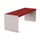zitbank,B 1200mm,3latten,hout-zitting Mahonie,zitting H 450mm